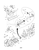Auger Housing/Impeller Assembly Diagram and Parts List for 917881150  Craftsman Snow Blower