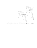 Loop Handles Diagram and Parts List for 917885522  Craftsman Snow Blower