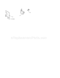 Cable Bracket Diagram and Parts List for 917885522  Craftsman Snow Blower