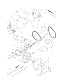 Drive Diagram and Parts List for 917885531  Craftsman Snow Blower