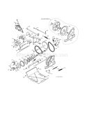 Drive Diagram and Parts List for 91788777  Craftsman Snow Blower