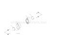 Auger Bearing Diagram and Parts List for 91788777  Craftsman Snow Blower
