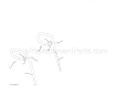 Loop Handles Diagram and Parts List for 91788777  Craftsman Snow Blower