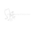 Lower Handle/Pivot Support Diagram and Parts List for 91788777  Craftsman Snow Blower