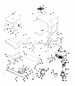 Part Location Diagram of 752150 Craftsman Engine