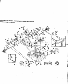 Part Location Diagram of 84090 Craftsman Cable Assembly