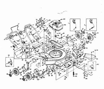Part Location Diagram of 83664 Generac Insulator Board