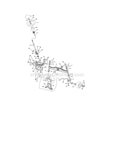 Page E Diagram and Parts List for 917986351  Craftsman Lawn Tractor
