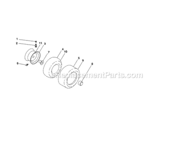 Page J Diagram and Parts List for 917986360  Craftsman Lawn Tractor