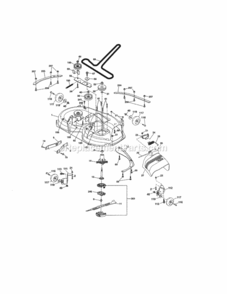 Part Location Diagram of 585317005 Husqvarna Reinforcement Plate