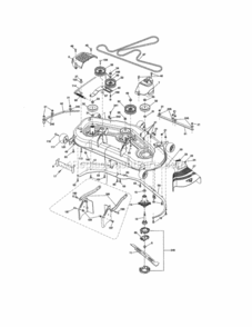 Part Location Diagram of 581101101 Husqvarna BLADE
