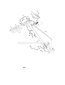 Part Location Diagram of 187497X479 Craftsman Shift Handle