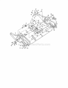 Part Location Diagram of 431485 Craftsman Shaft.Asm.Ti