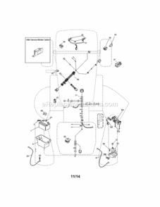 Page A Diagram and Parts List for 917990390  Craftsman Lawn Tractor