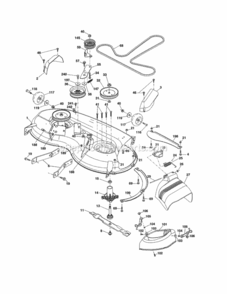 Page F Diagram and Parts List for 917992901  Craftsman Lawn Tractor