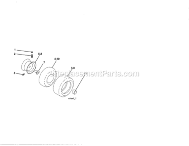 Page J Diagram and Parts List for 917992950  Craftsman Lawn Tractor