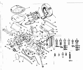 Page A Diagram and Parts List for 91799800  Craftsman Lawn Tractor
