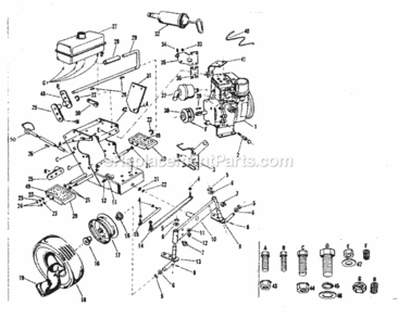Page B Diagram and Parts List for 91799810  Craftsman Lawn Tractor