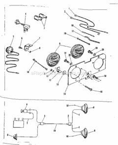 Page D Diagram and Parts List for 91799820  Craftsman Lawn Tractor