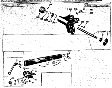 Part Location Diagram of 46430 Craftsman Fork asm