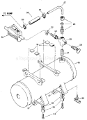 Part Location Diagram of AB-9050628 DeWALT NIPPLE CLOSE 1/4-18