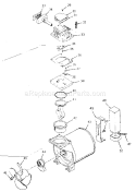Part Location Diagram of SSF-4229 Craftsman Screw #8-32 X 1/2"