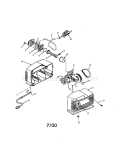 Air Compressor Diagram and Parts List for 919151360  Craftsman Compressor