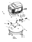 Part Location Diagram of A16181 DeWALT MANIFOLD