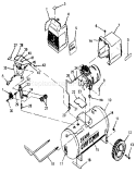 Part Location Diagram of D20438 Craftsman Parts List