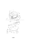 Isolator Kit/Manifold Diagram and Parts List for 919153160  Craftsman Compressor