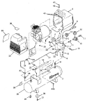 Part Location Diagram of CAC-1267 Craftsman Saddle Brace