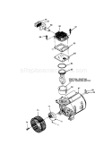 Compressor Pump Diagram Diagram and Parts List for 919153231  Craftsman Compressor