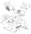 Page A Diagram and Parts List for 919153311  Craftsman Compressor