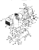 Page A Diagram and Parts List for 919153461  Craftsman Compressor