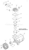 Page B Diagram and Parts List for 919154620  Craftsman Compressor