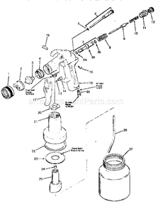 Part Location Diagram of SG3-0033 Craftsman Stud