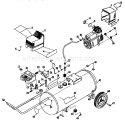 Air Compressor Diagram Diagram and Parts List for 919155612  Craftsman Compressor