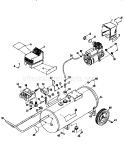 Page A Diagram and Parts List for 919155613  Craftsman Compressor