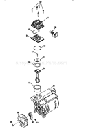Page B Diagram and Parts List for 919155613  Craftsman Compressor
