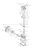 Page B Diagram and Parts List for 919156640  Craftsman Compressor