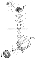 Page B Diagram and Parts List for 919156730  Craftsman Compressor