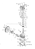 Compressor Pump Diagram and Parts List for 919157011  Craftsman Compressor