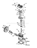 Part Location Diagram of Z-AC-0205 Craftsman Crank Case