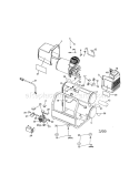 Air Compressor Diagram Diagram and Parts List for 919164450  Craftsman Compressor