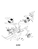 Part Location Diagram of AC120 Craftsman 6 Pc Inflator Kit