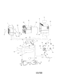 Air Compressor Diagram and Parts List for 919165130  Craftsman Compressor