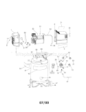 Air Compressor Diagram Diagram and Parts List for 919165231  Craftsman Compressor