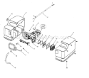 Pump Assy Diagram and Parts List for 919165280  Craftsman Compressor