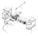 Motor Assy Diagram and Parts List for 919165282  Craftsman Compressor