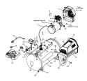 Compressor Diagram and Parts List for 919165580  Craftsman Compressor